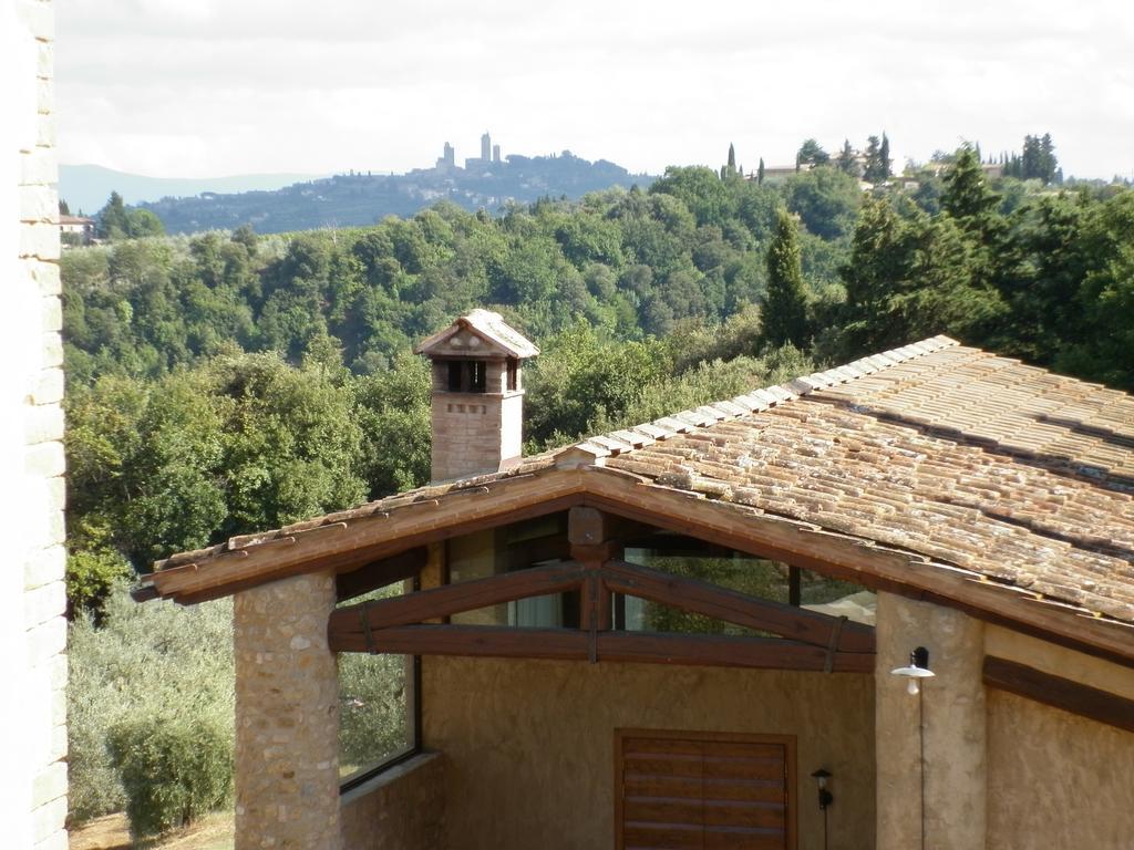 Podere Le Grotte San Gimignano Kamer foto