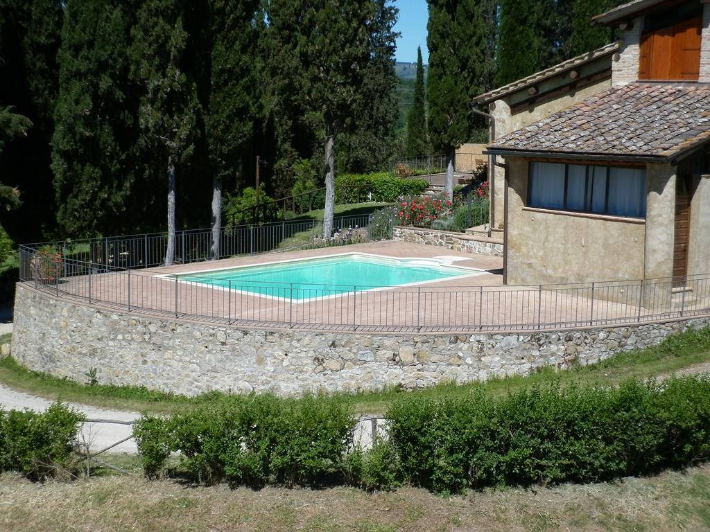 Podere Le Grotte San Gimignano Buitenkant foto