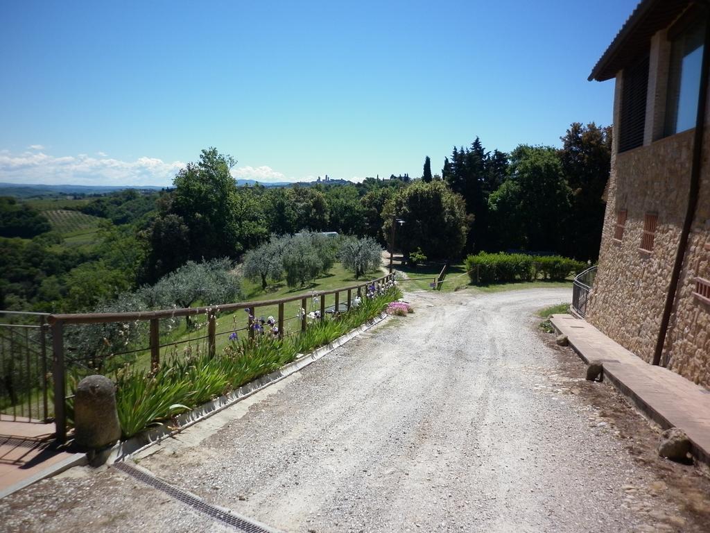 Podere Le Grotte San Gimignano Buitenkant foto